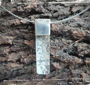 Colgante CUARZO CONGELADO